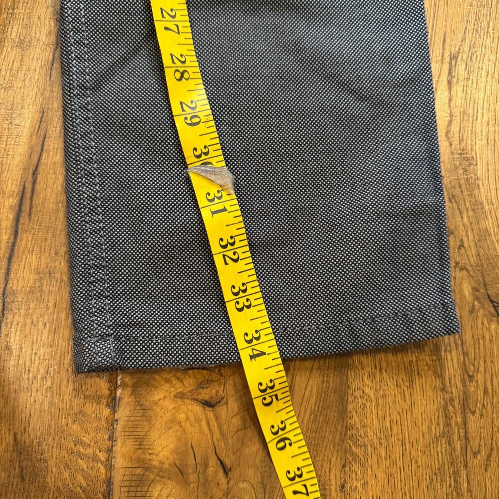 Brax Cooper Fancy Mens Grey Textured Regular Fit Pants 36x34 Straight Leg - Picture 6 of 9